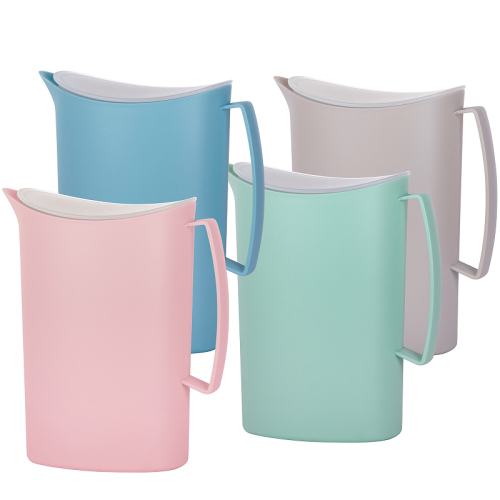 Dzbanki plastikowe 2l Soft – zestaw 4 kolorów