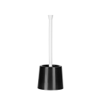 Szczotka do WC okragła czarna JUYPAL