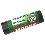 Worki do segregacji na śmieci odpady 120 l mocne