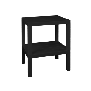 Stolik pomocniczy składany czarny
