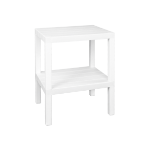Stolik pomocniczy składany biały