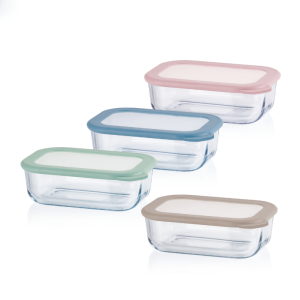 Pojemnik na żywność szklany z pokrywką 0,3 L JUYPAL