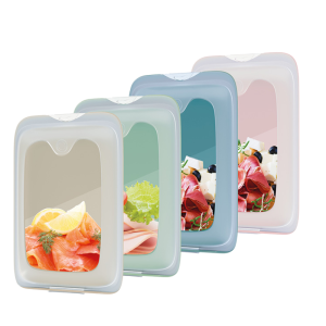 Pojemnik na żywność ser wędliny do lodówki płaski SOFT Juypal