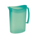 Turkusowy dzbanek plastikowy 2l z pokrywką