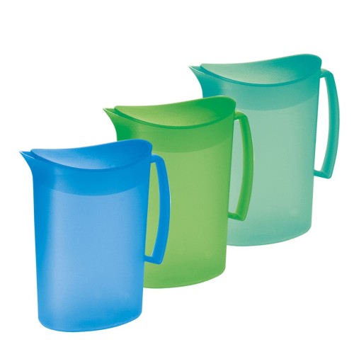 Zestaw dzbanków plastikowych 2l – 3 kolory