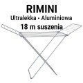 Rimini lekka suszarka na pranie, nierdzewna