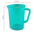 Wymiary dzbanka z miarką 1,4 l wysokość 15,5 cm