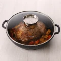 Garnek Masterpan 28 cm do duszenia mięsa i warzyw