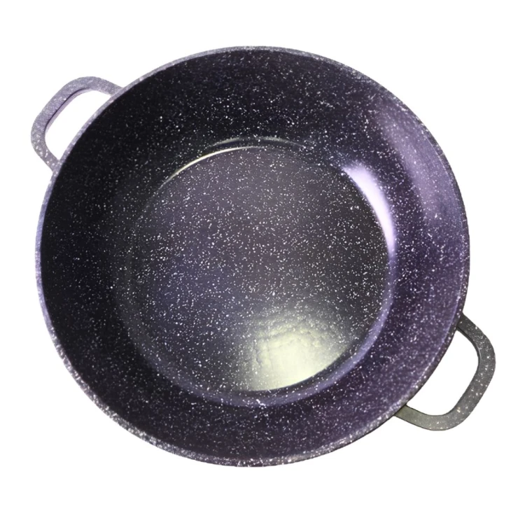 Garnek Masterpan 28 cm z nieprzywierającą powłoką marmurkową