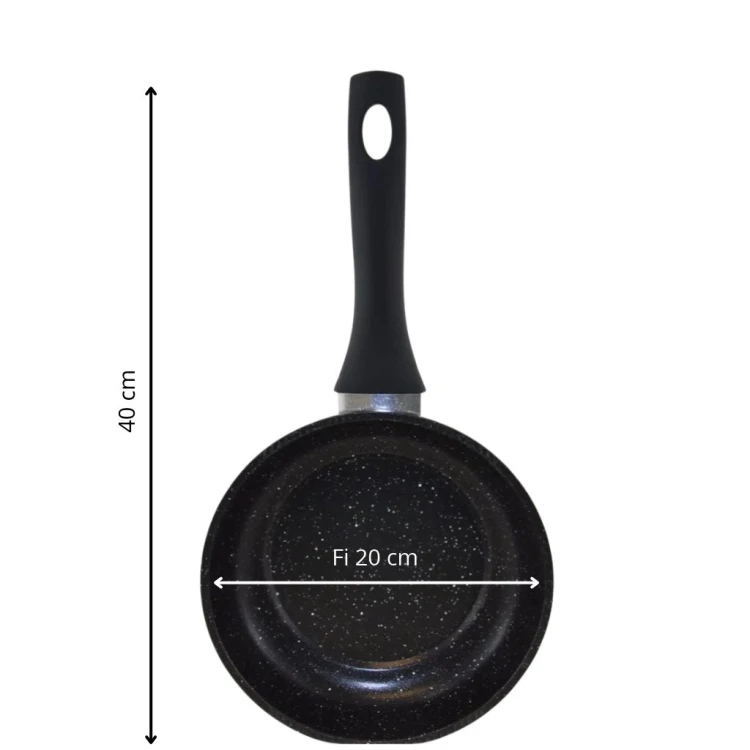 Patelnia Eisenbach 20 cm z uchwytem – długość 40 cm
