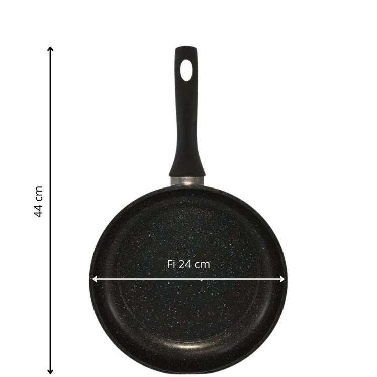 Patelnia Eisenbach 24 cm – długość z uchwytem 44 cm