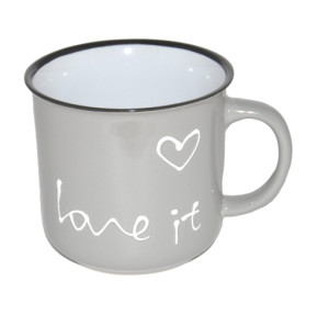 kubek ceramiczny Love it 330 ml