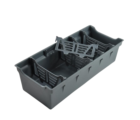 szary pojemnik na przyprawy
