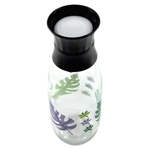 Karafka szklana 1 L z samozamykającym się korkiem