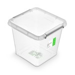 Pojemnik do żywności Antybakteryjny 13 l kwadratowy