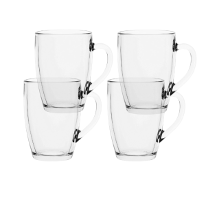 Szklanki z uszami 375 ml LAVA  A'4 szt.