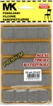 Podkładki filcowe pod meble 22x22 mm A'20 szt. grafit