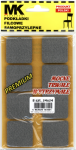 Podkładki filcowe pod meble 34x34m A'8 szt. grafit