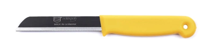 Nożyk do bierania 9 cm z piłką żółty.jpg