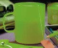 Kubek z uchem  0,35 l zielony M.jpg